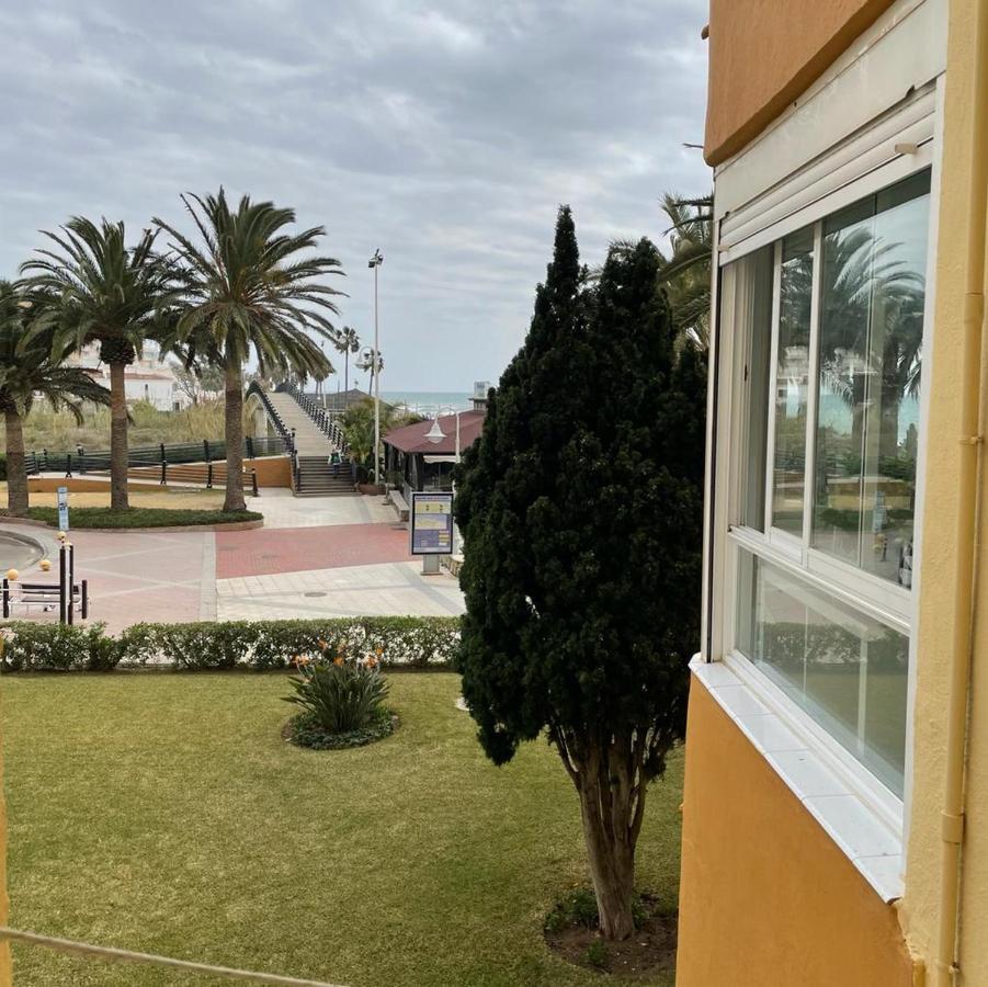 Las Palmeras Algarrobo Costa Bagian luar foto